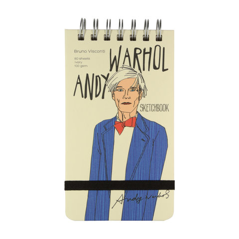 скетчбук А5 80 листов Bruno Visconti на гребне 100г/м2 бежевый 1-502/02