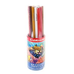 цветные карандаши 24 цвета ArtBerry Подводный мир тубус 32883