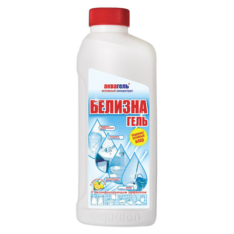 отбеливатель-гель Белизна гель концентрат, 1л. Лимон 605726