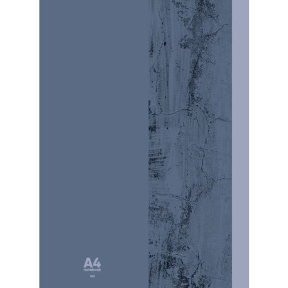 книга для записи А4 160 листов Оттенки серого 8377 BG