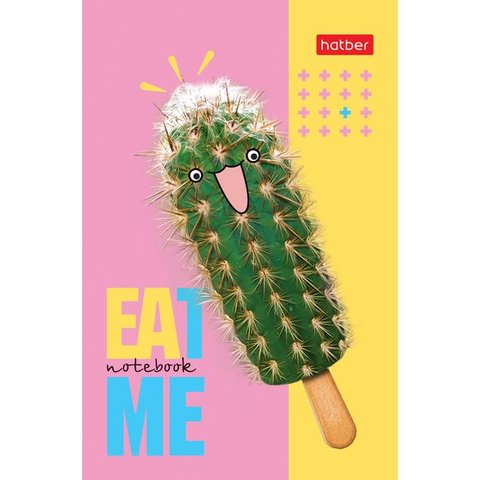 блокнот А7 48 листов Забавный кактус 066314