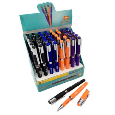 ручка шариковая Пиши стирай синяя, матовый корпус ассорти CE451/316756