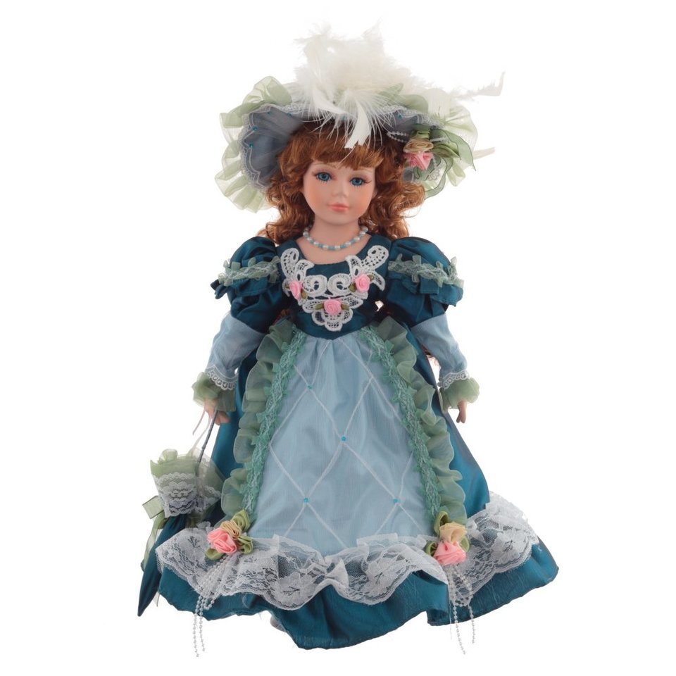 кукла фарфоровая Маргарита 41см 109837