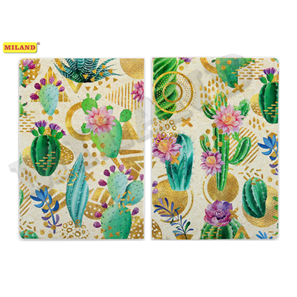 обложка для паспорта Кактусы ПВХ ОП-2147