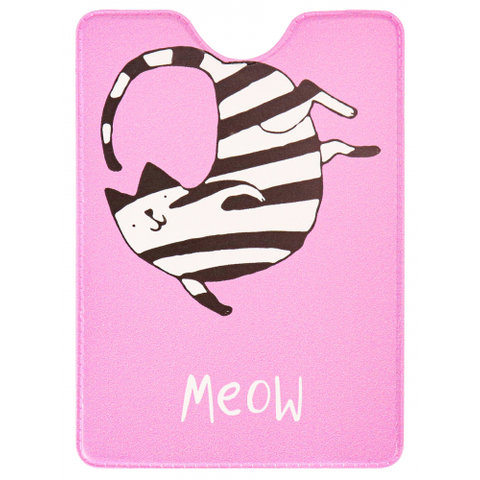 обложка для пропуска Мяу ПВХ ОП-6252