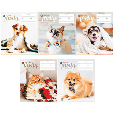 тетрадь 12 листов Pretty friends в косую линию 35145 (309810) Space