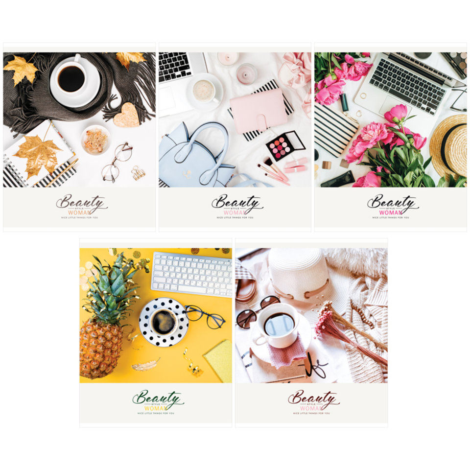 тетрадь 96 листов Стиль. Nice things в клетку 26727(282104) Space