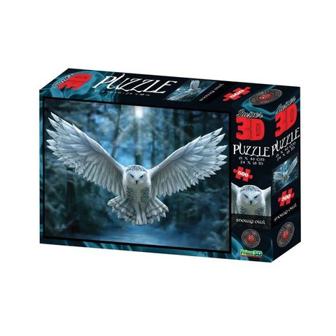 пазл 500 элементов SUPER 3D Ночной страж 10150