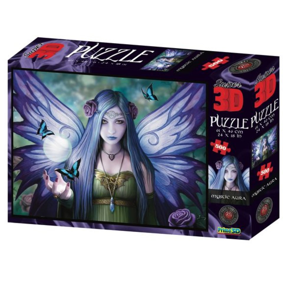 пазл 500 элементов SUPER 3D Таинственная аура 10314