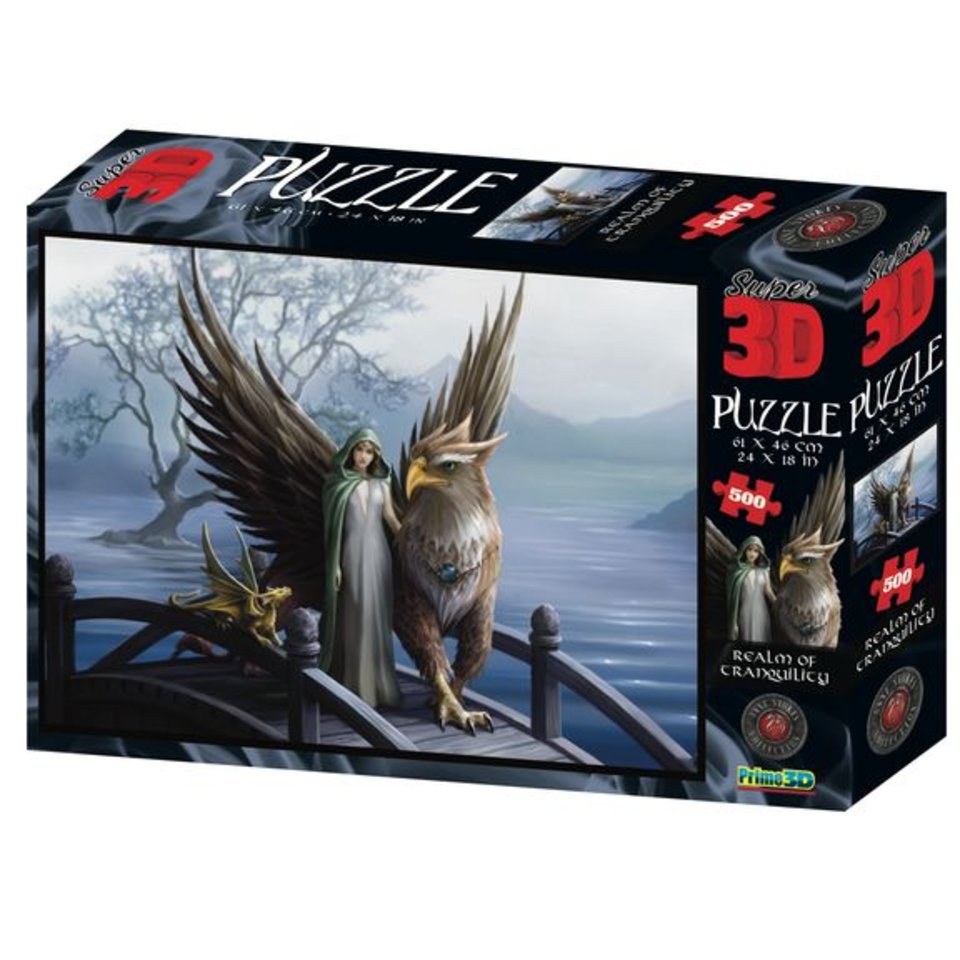 пазл 500 элементов SUPER 3D Царство спокойствия 10322