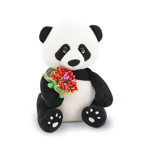 игрушка Медведь Панда Бу От всего сердца 20см OS807-42/20