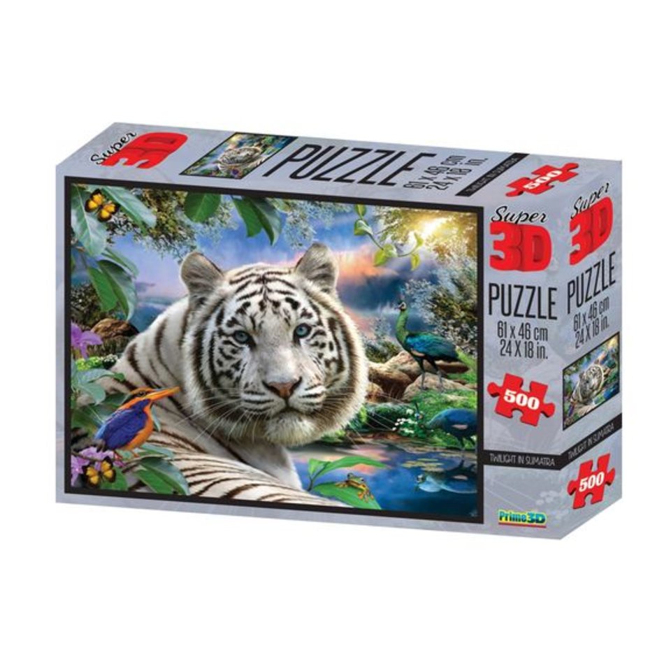 пазл 500 элементов SUPER 3D Сумерки 10140