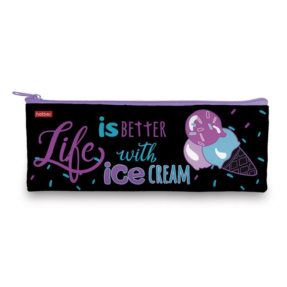 косметичка для девочки Ice cream Npk 43147 Hatber