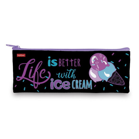 косметичка для девочки Ice cream Npk 43147 Hatber