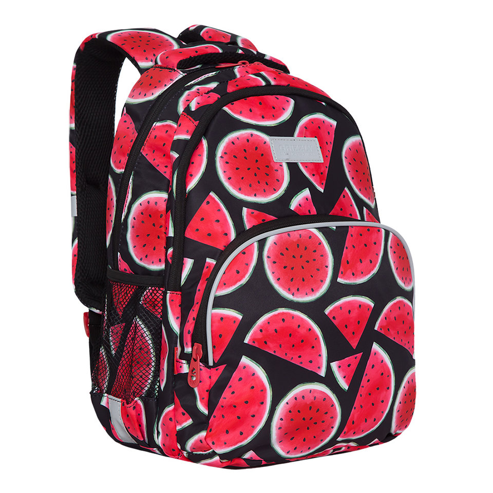 рюкзак для девочки RG-160-6/1 арбуз Grizzly