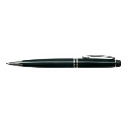 ручка шариковая Berlingo Silk Prestige черный цвет корпуса, пластиковый футляр