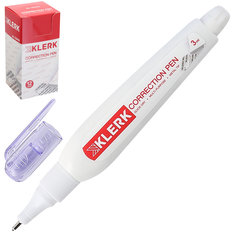 корректирующий карандаш 3мл металлический наконечник Klerk 209439/348300