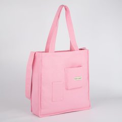 сумка текстильная Розовый 37х38см 5517372