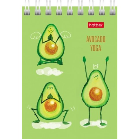 блокнот А7 Йога-Фитнес 66625
