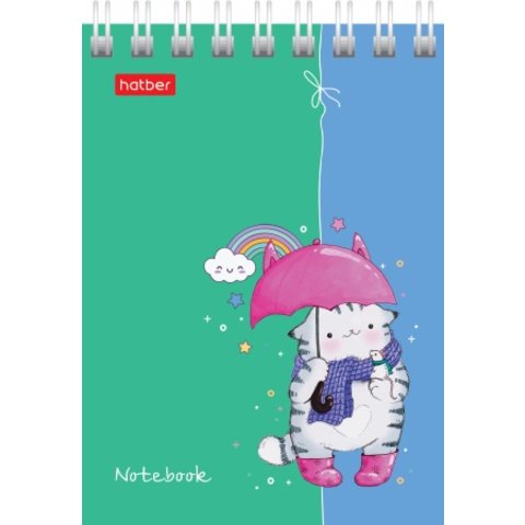 блокнот А7 60 листов Приключения кота Пирожка 066622