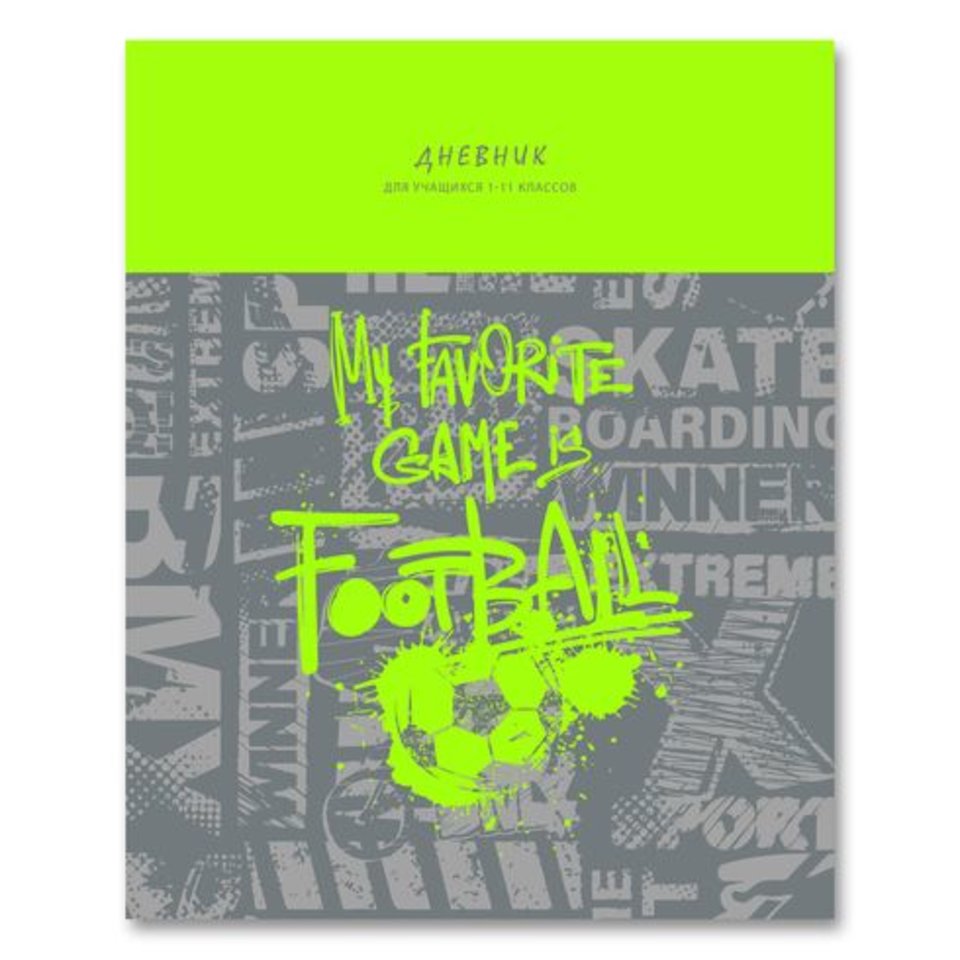 дневник для 1-11 классов твердый переплет My favorite game 9322 BG mc