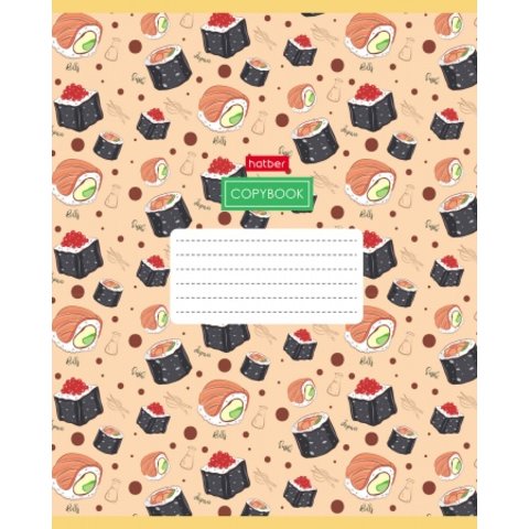 тетрадь 18 листов Good food в клетку 068342