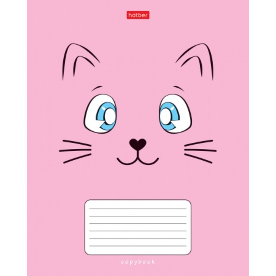 тетрадь 18 листов Ушки на макушке в клетку 063105