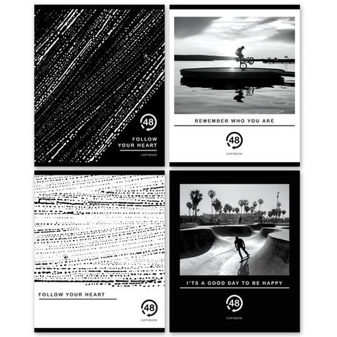 тетрадь 48 листов Помни кто ты в клетку 9596 BG