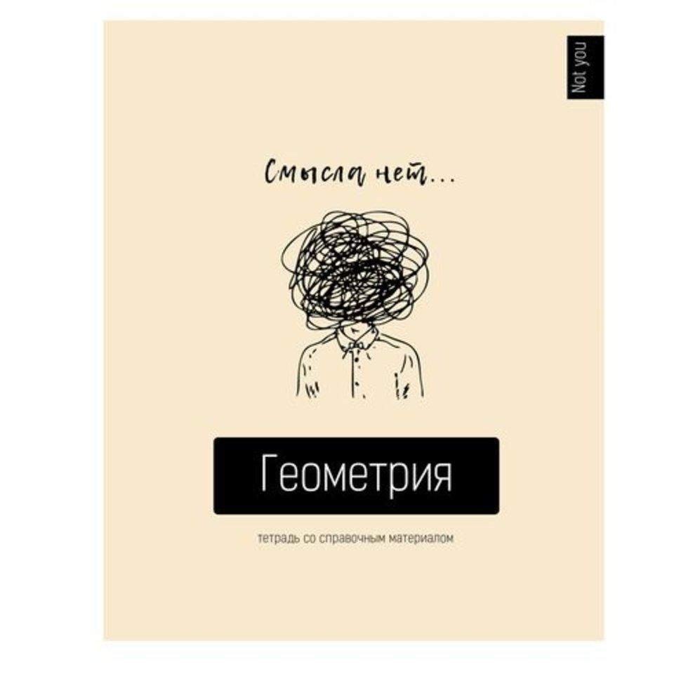 тетрадь предметная 48 листов Геометрия Не ты 9211 BG