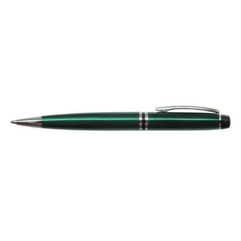 ручка шариковая Berlingo Silk Prestige зеленый цвет корпуса, пластиковый футляр