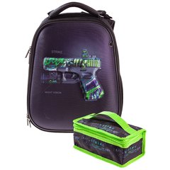 рюкзак для мальчика формованный Strike с термосумкой NRk 60004 Hatber