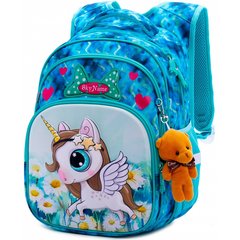 рюкзак для девочки с брелком мишкой R3-228