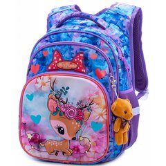 рюкзак для девочки с брелком мишкой R3-230
