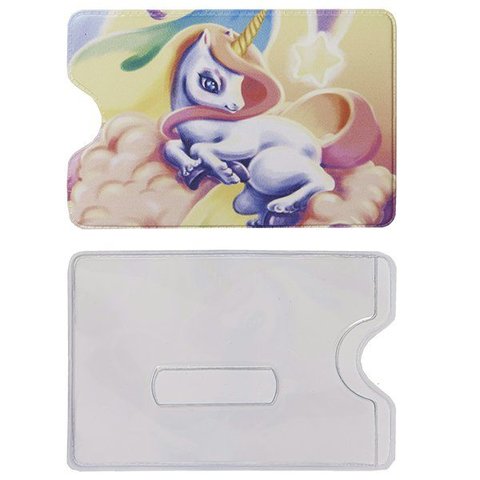 обложка для пропуска Единорожек №2 оп-4052