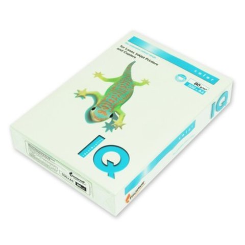 бумага цветная А4 500л 80г/м IQ Color 27 светло-зеленая 65134