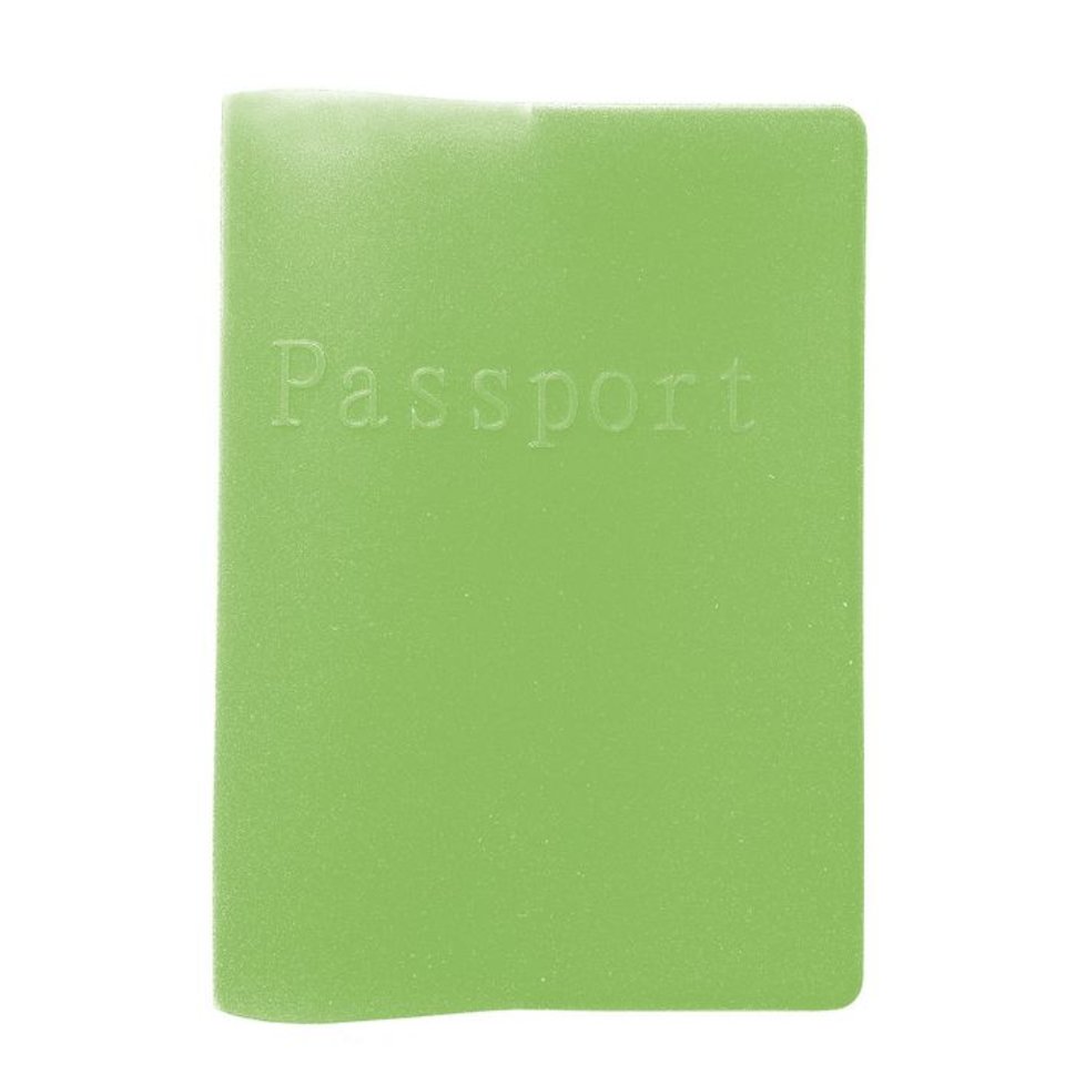 обложка для паспорта Зеленая силикон 79934