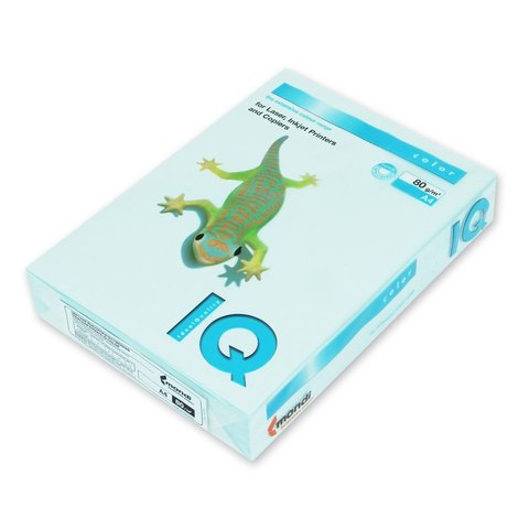 бумага цветная А4 500л 80г/м IQ Color 29 светло голубая 65137