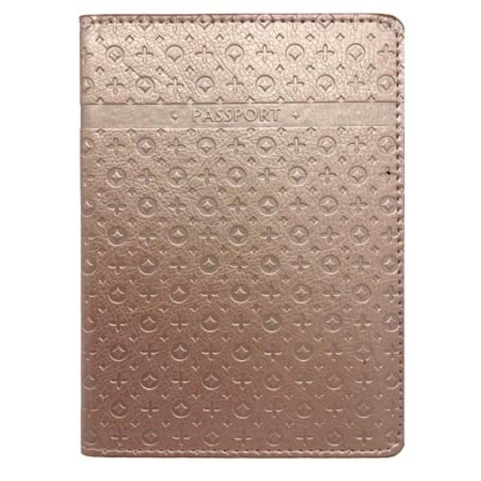 обложка для паспорта Passport золото ce-6030