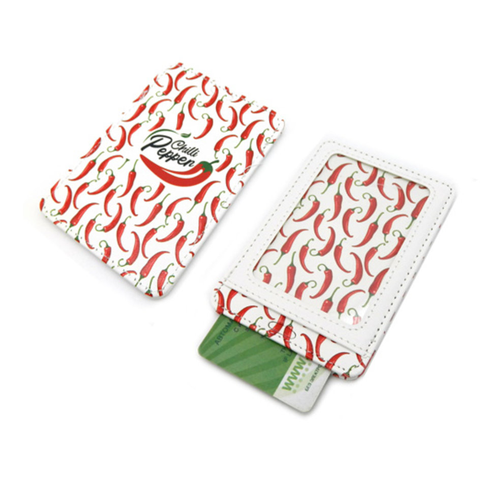 обложка для пропуска Перчики 2 кармана cd-2302