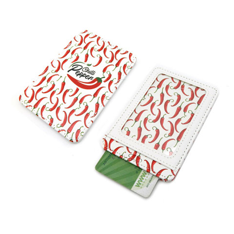 обложка для пропуска Перчики 2 кармана cd-2302