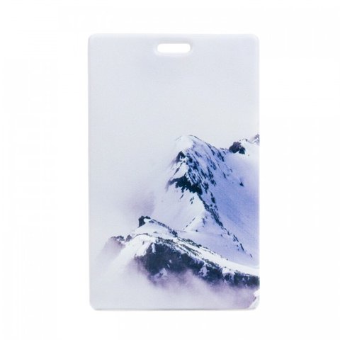 обложка для пропуска Горные пики, пвх kw187-000081