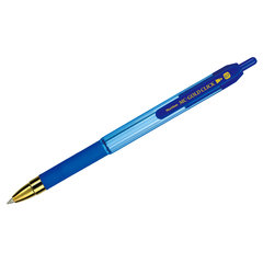 ручка шариковая автоматическая MunHwa "MC Gold Click" синяя