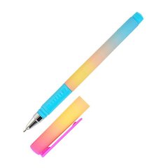 Ручка масляная GRADIENT CUTE Double Soft синяя, игловидный наконечник