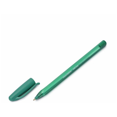 ручка шариковая PAPER MATE Ink Joy100 зелёная трехгранный корпус s0957150