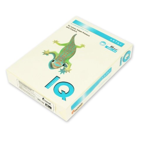 бумага цветная А4 500л 80г/м IQ Color 66 ванильно-бежевая 65127