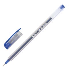 ручка шариковая Staff Basic синяя 143021