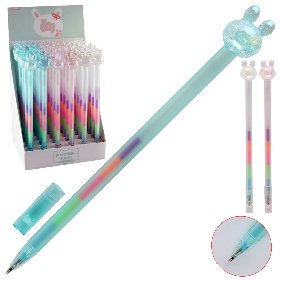 ручка гелевая Bunny 0.7мм 311399