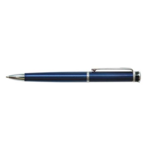 ручка шариковая Berlingo Velvet Premium синий цвет корпуса, пластиковый футляр