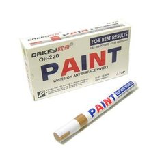 маркер краска круглый 2-4мм paint нитро лак br-15/17041