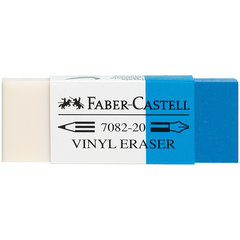 ластик Faber Castell PVC-Free бело-синий комбинированный 62х21.5х11.5 188220